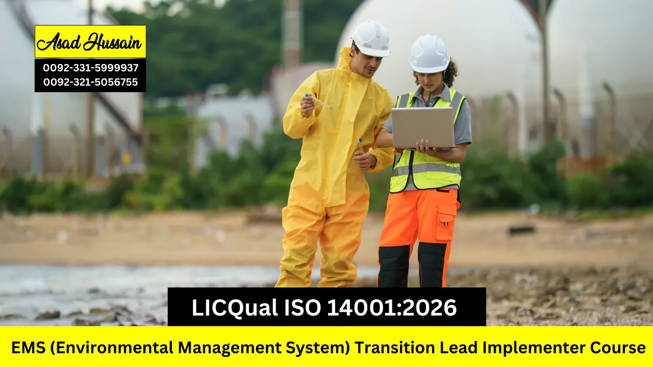 LICQual ISO 14001:2026 EMS (Environmental Management System) Transition Lead Implementer Course