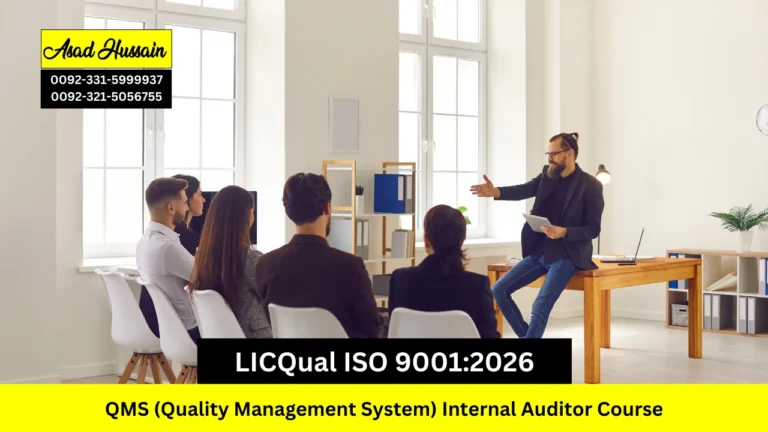 LICQual ISO 9001:2026 QMS (Quality Management System) Internal Auditor Course