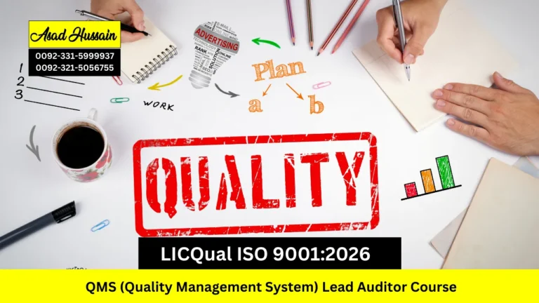 LICQual ISO 9001:2026 QMS (Quality Management System) Lead Auditor Course