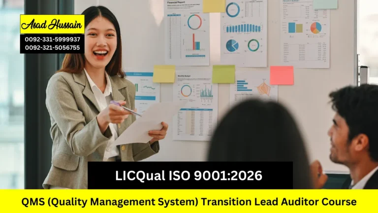 LICQual ISO 9001:2026 QMS (Quality Management System) Transition Lead Auditor Course
