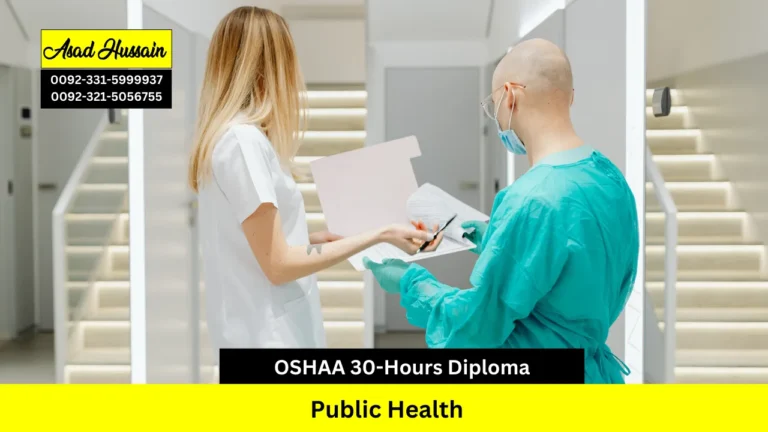 OSHAA 30-Hours Diploma in Public Health