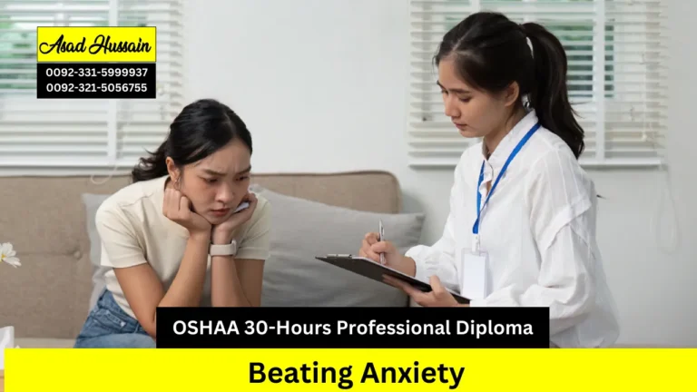 OSHAA 30-Hours Professional Diploma in Beating Anxiety