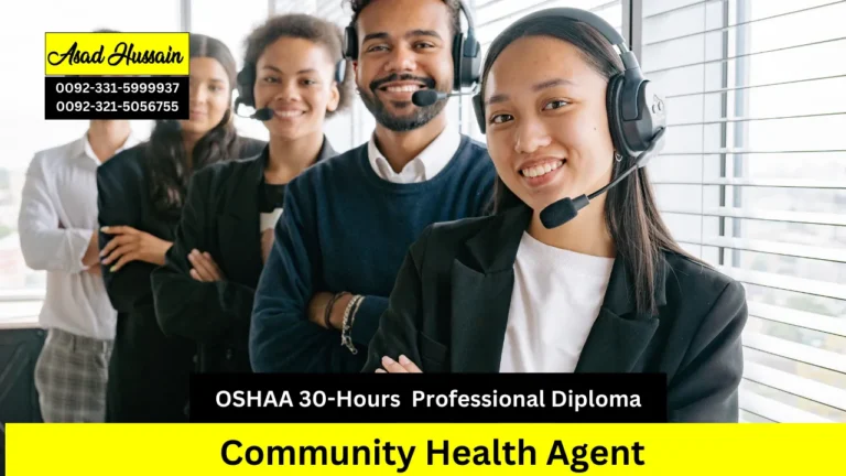 OSHAA 30-Hours Professional Diploma in Community Health Agent