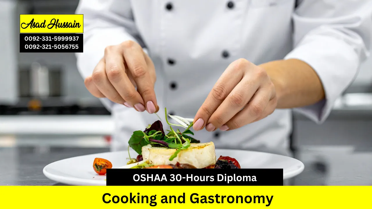 OSHAA 30-Hours Professional Diploma in Cooking and Gastronomy