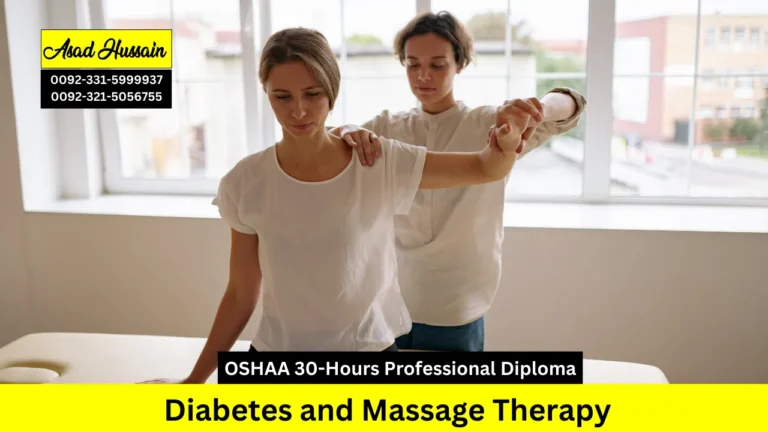 OSHAA 30-Hours Professional Diploma in Diabetes and Massage Therapy