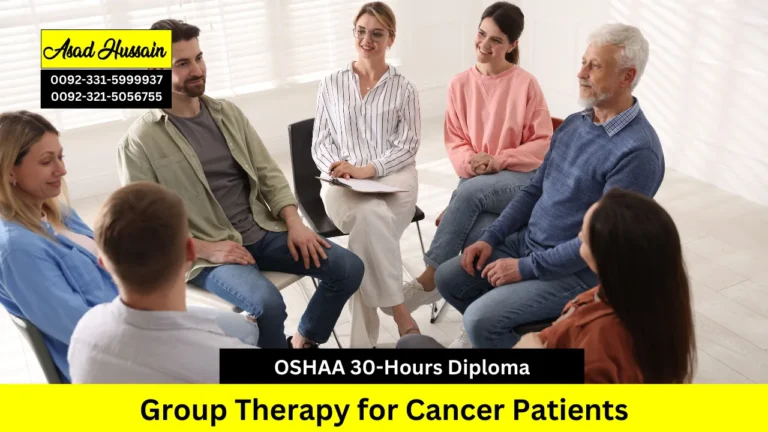 OSHAA 30-Hours Professional Diploma in Group Therapy for Cancer Patients