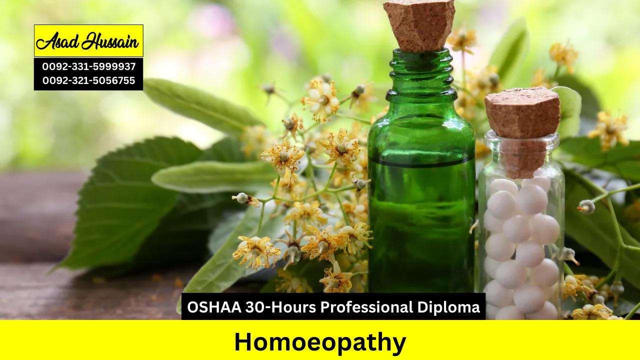 OSHAA 30-Hours Professional Diploma in Homoeopathy
