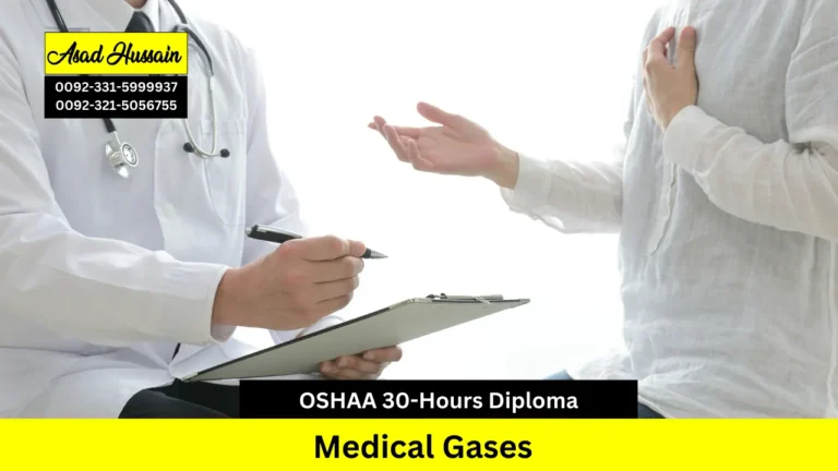 OSHAA 30-Hours Professional Diploma in Medical Gases