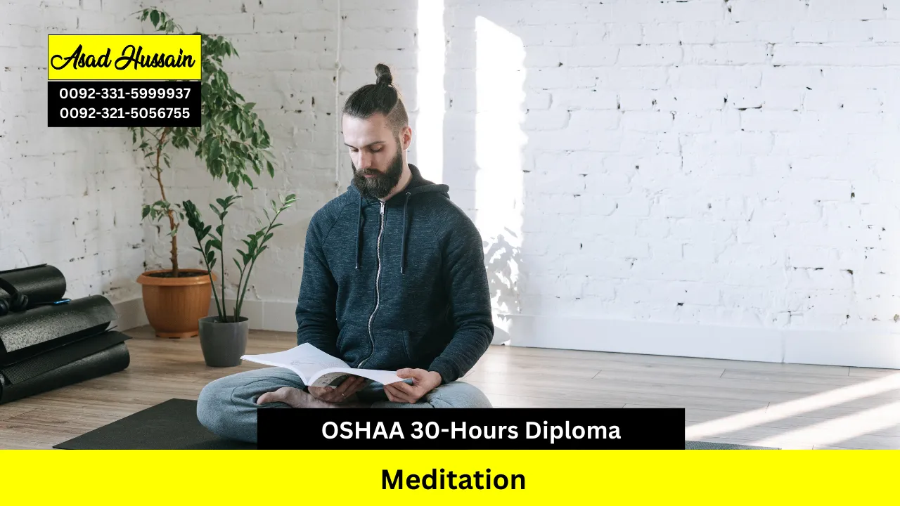 OSHAA 30-Hours Professional Diploma in Meditation