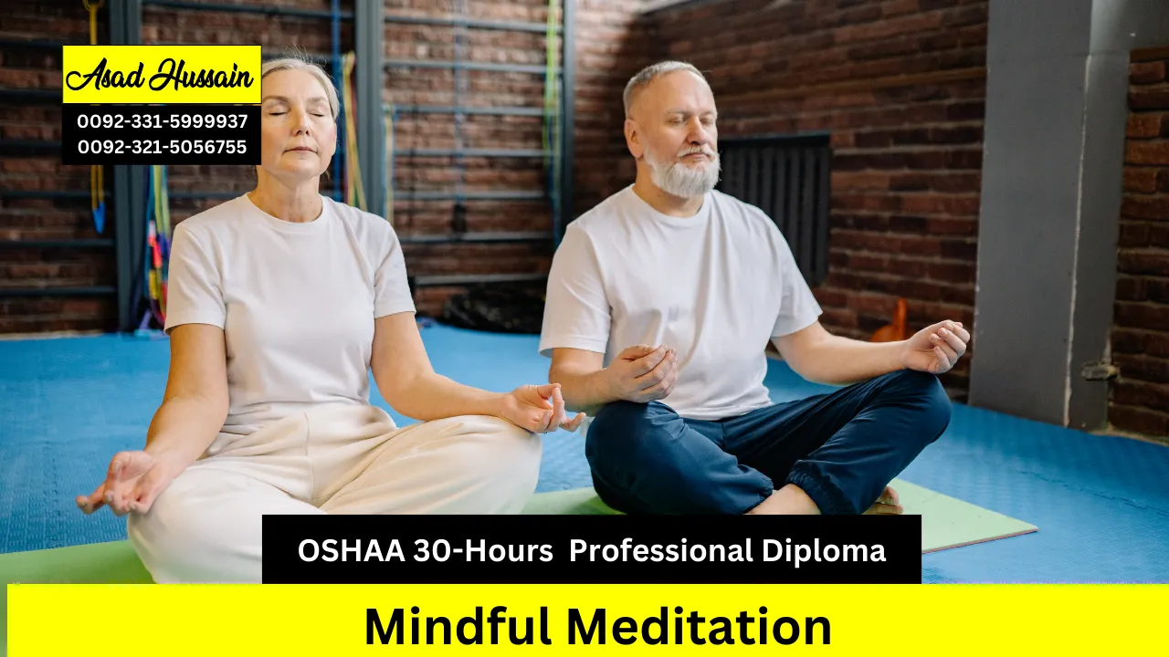OSHAA 30-Hours Professional Diploma in Mindful Meditation