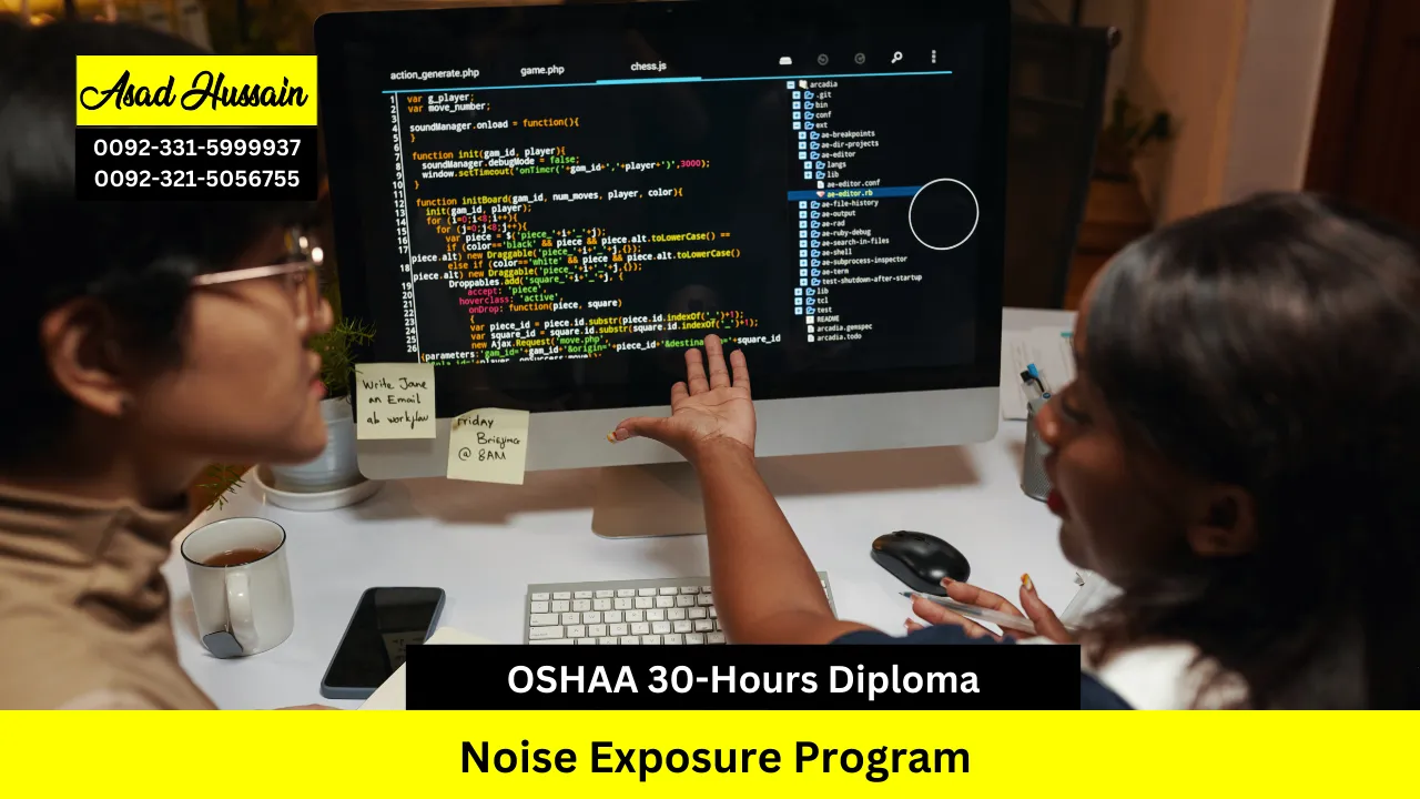 OSHAA 30-Hours Professional Diploma in Noise Exposure Program