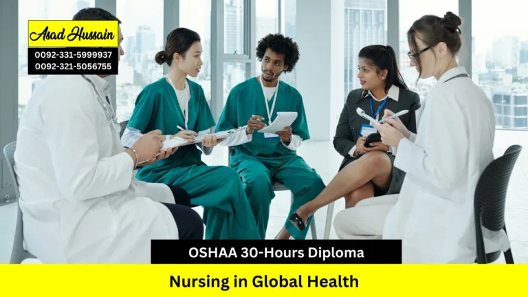 OSHAA 30-Hours Professional Diploma in Nursing in Global Health