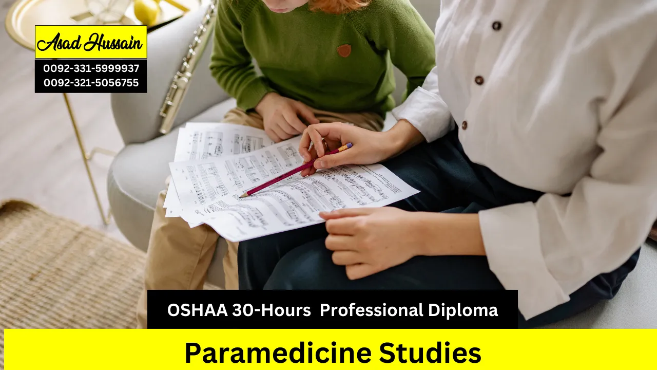 OSHAA 30-Hours Professional Diploma in Paramedicine Studies