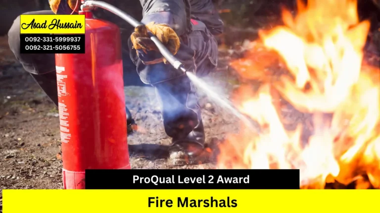 ProQual Level 2 Award for Fire Marshals