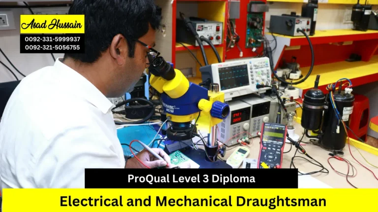 ProQual Level 3 Diploma for Electrical and Mechanical Draughtsman