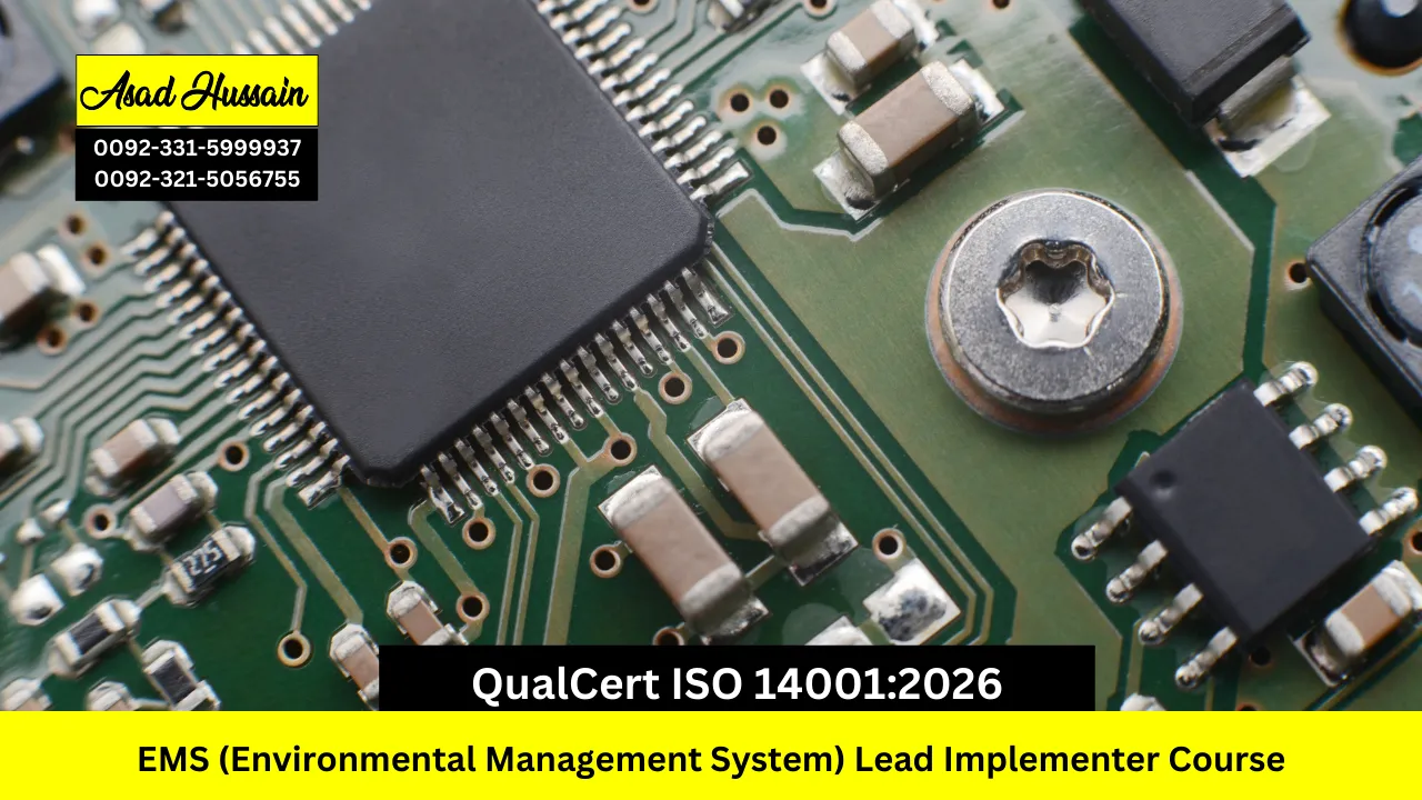 QualCert ISO 14001:2026 EMS (Environmental Management System) Lead Implementer Course