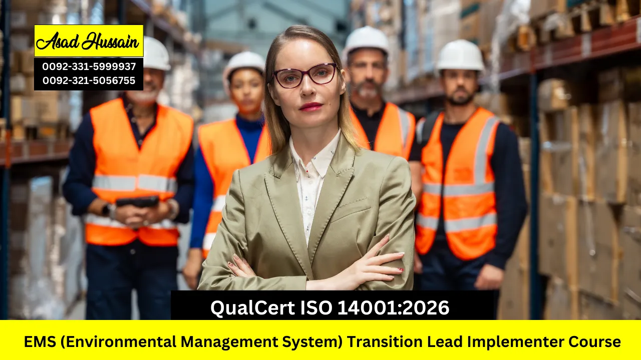 QualCert ISO 14001:2026 EMS (Environmental Management System) Transition Lead Implementer Course