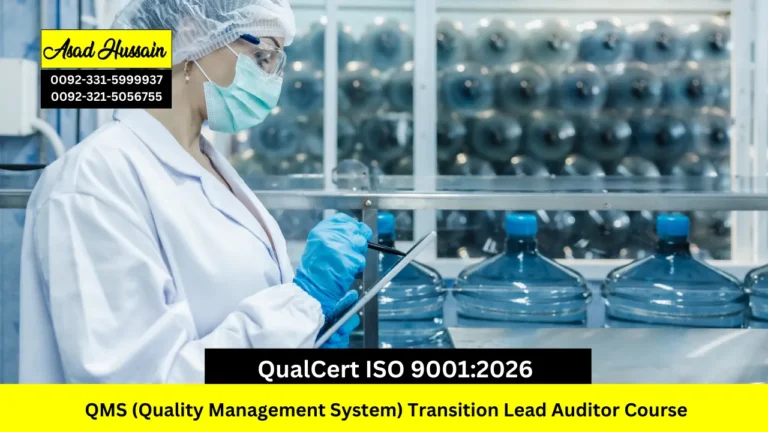 QualCert ISO 9001:2026 QMS (Quality Management System) Transition Lead Auditor Course