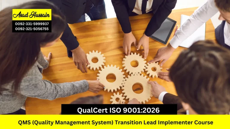 QualCert ISO 9001:2026 QMS (Quality Management System) Transition Lead Implementer Course