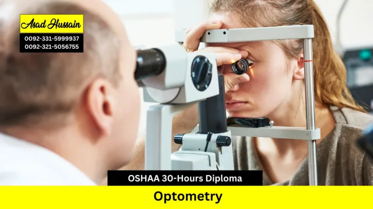 OSHAA 30-Hours Diploma in Optometry
