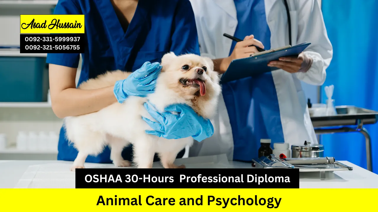 OSHAA 30-Hours Professional Diploma in Animal Care and Psychology