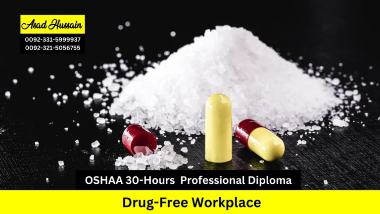 OSHAA 30-Hours Professional Diploma in Drug-Free Workplace