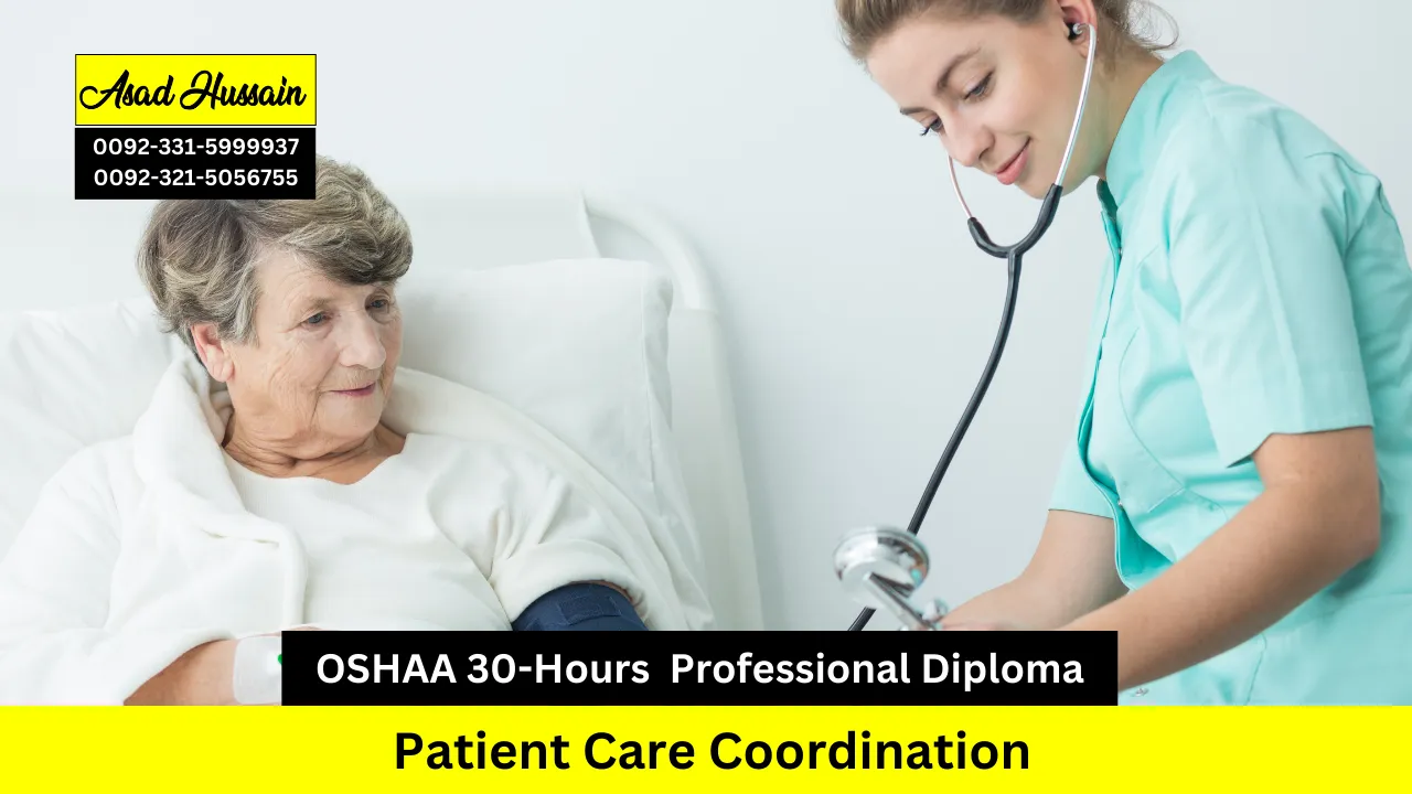 OSHAA 30-Hours Professional Diploma in Patient Care Coordination