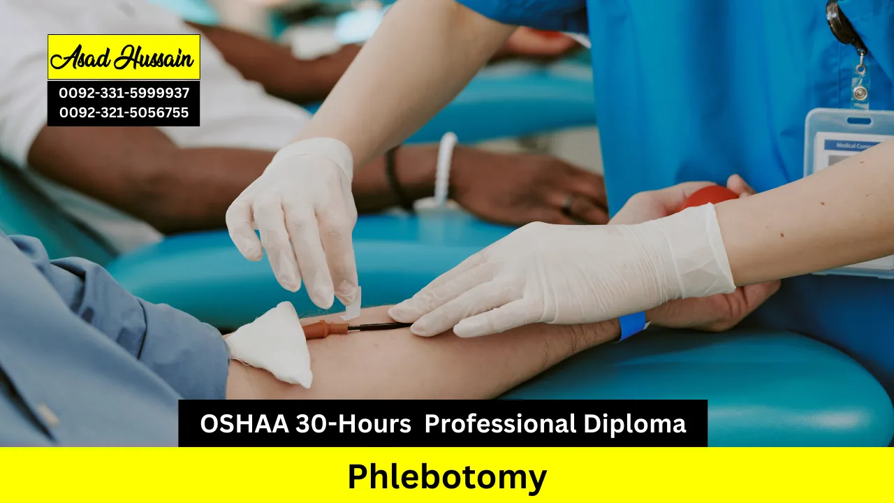 OSHAA 30-Hours Professional Diploma in Phlebotomy