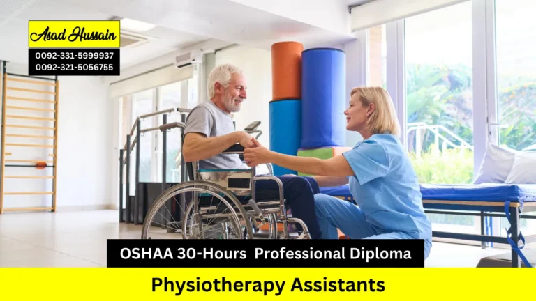 OSHAA 30-Hours Professional Diploma in Physiotherapy Assistants
