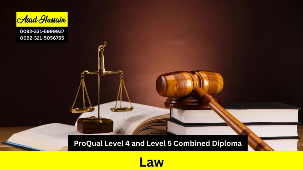 ProQual Level 4 and Level 5 Combined Diploma in Law