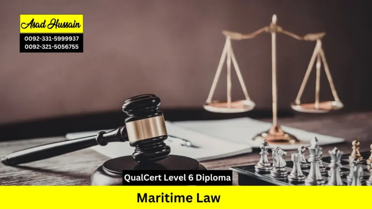 QualCert Level 6 Diploma in Maritime Law