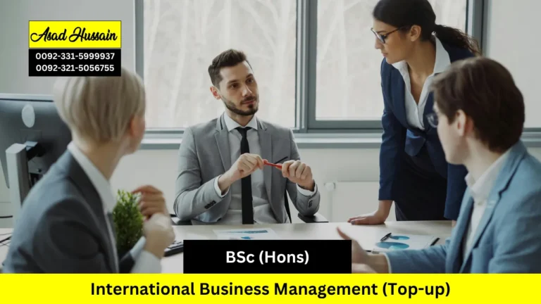 BSc (Hons) International Business Management (Top-up)