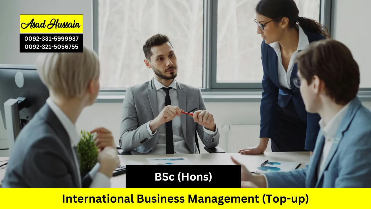 BSc (Hons) International Business Management (Top-up)