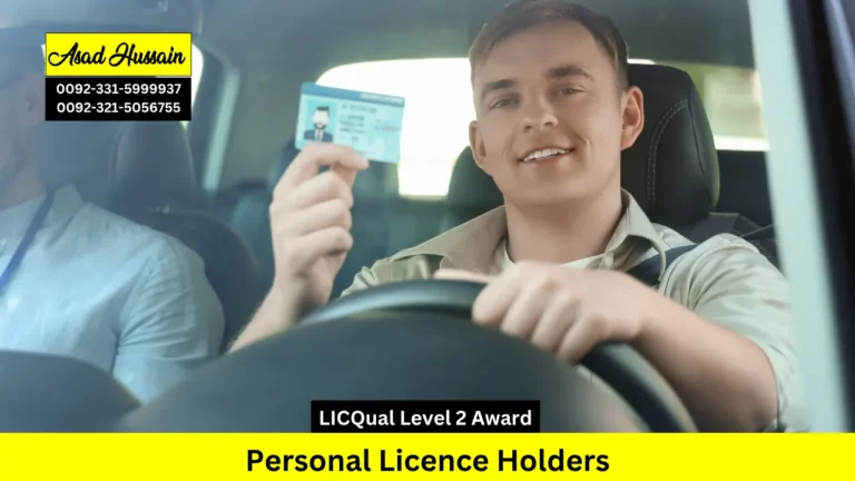 ICTQual Level 2 Award for Personal Licence Holders