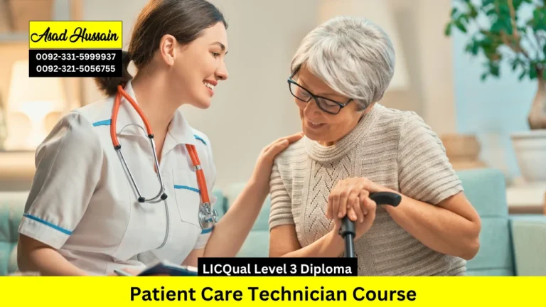 ICTQual Level 3 Diploma in Patient Care Technician Course