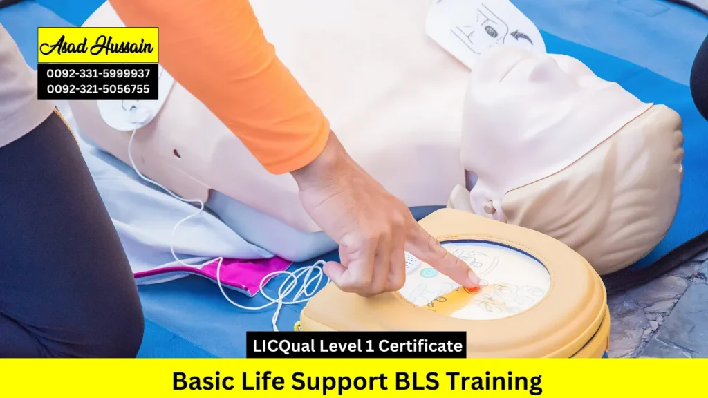 LICQual Level 1 Certificate in Basic Life Support BLS Training