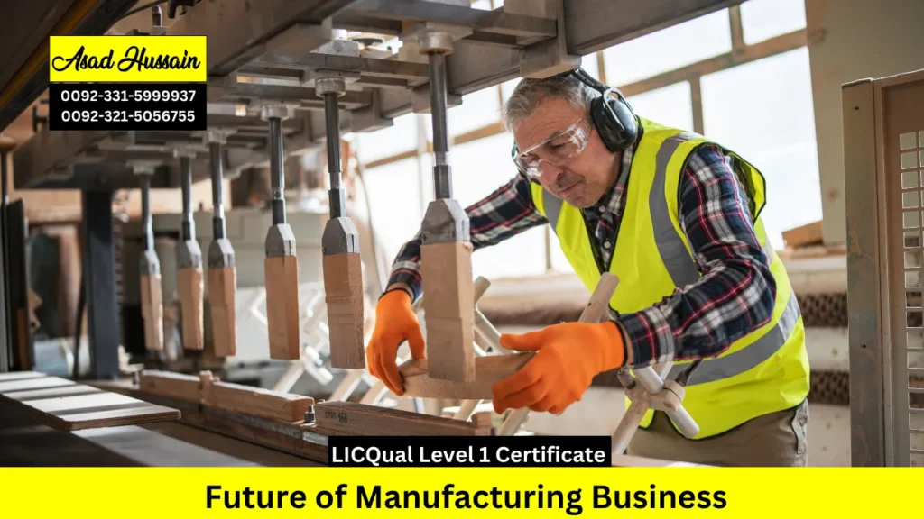 LICQual Level 1 Certificate in Future of Manufacturing Business