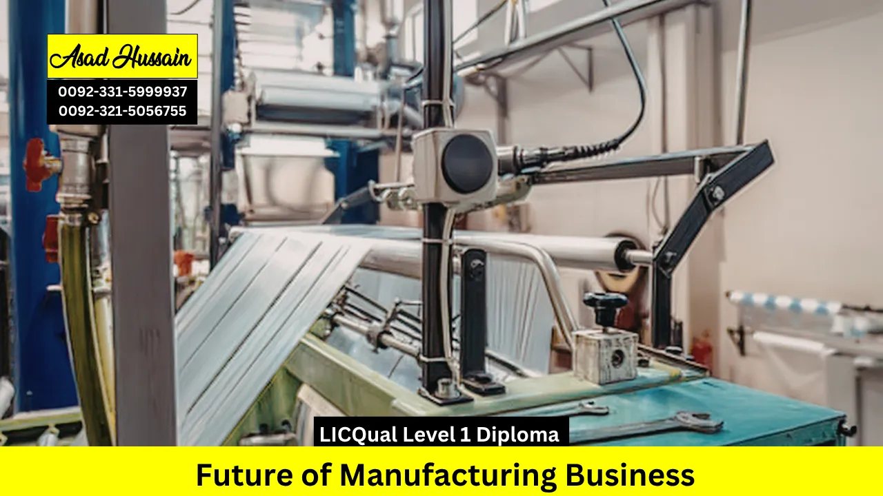 LICQual Level 1 Diploma in Future of Manufacturing Business