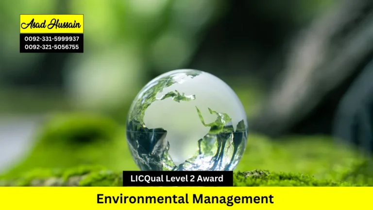 LICQual Level 2 Award in Environmental Management