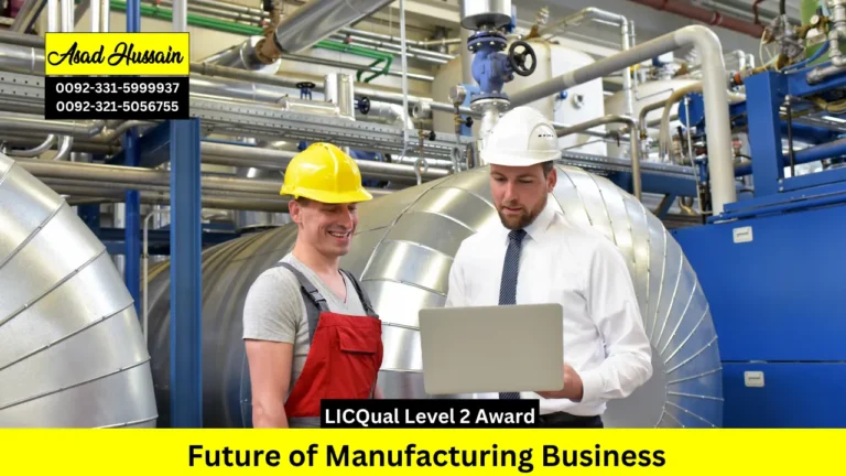 LICQual Level 2 Award in Future of Manufacturing Business