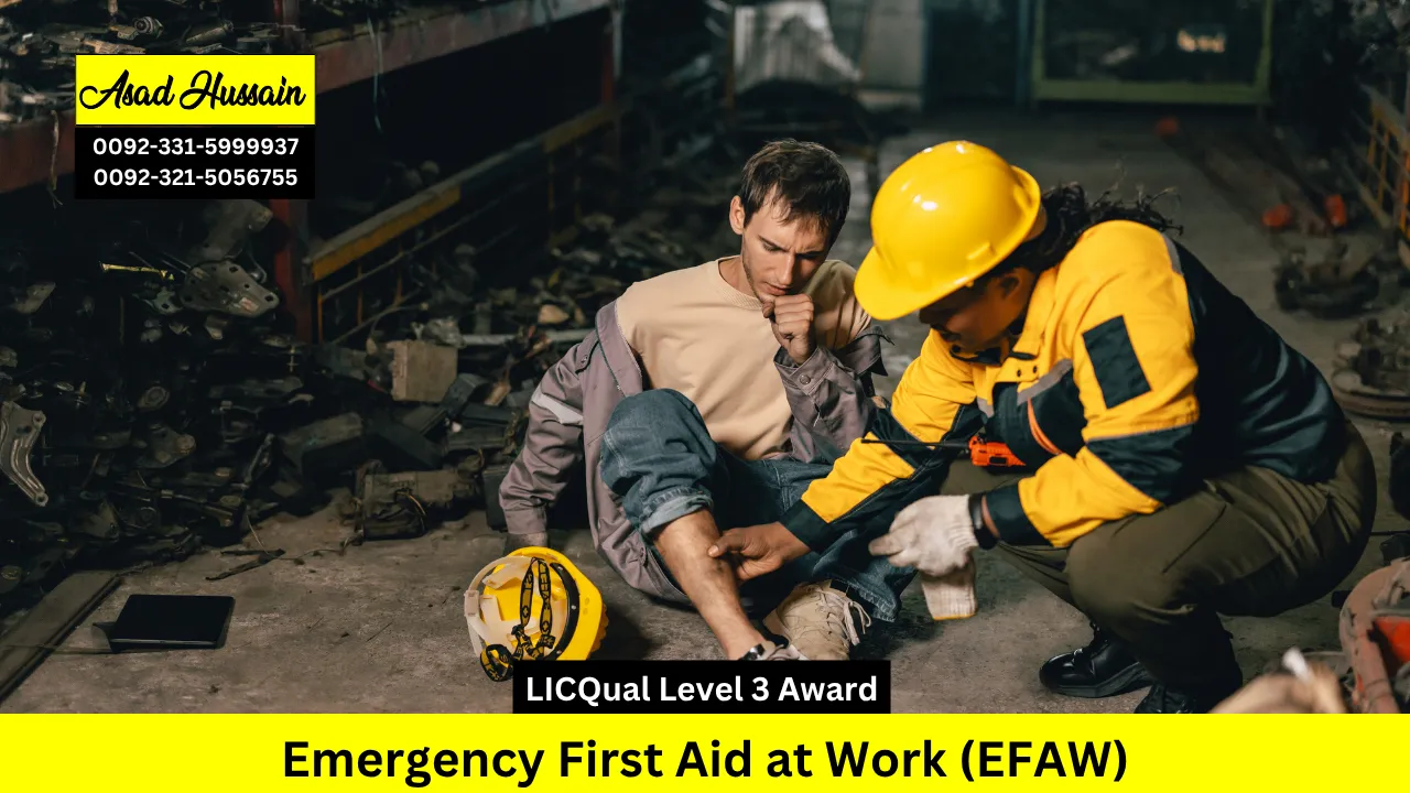 LICQual Level 3 Award in Emergency First Aid at Work (EFAW)