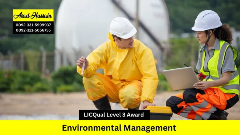 LICQual Level 3 Award in Environmental Management
