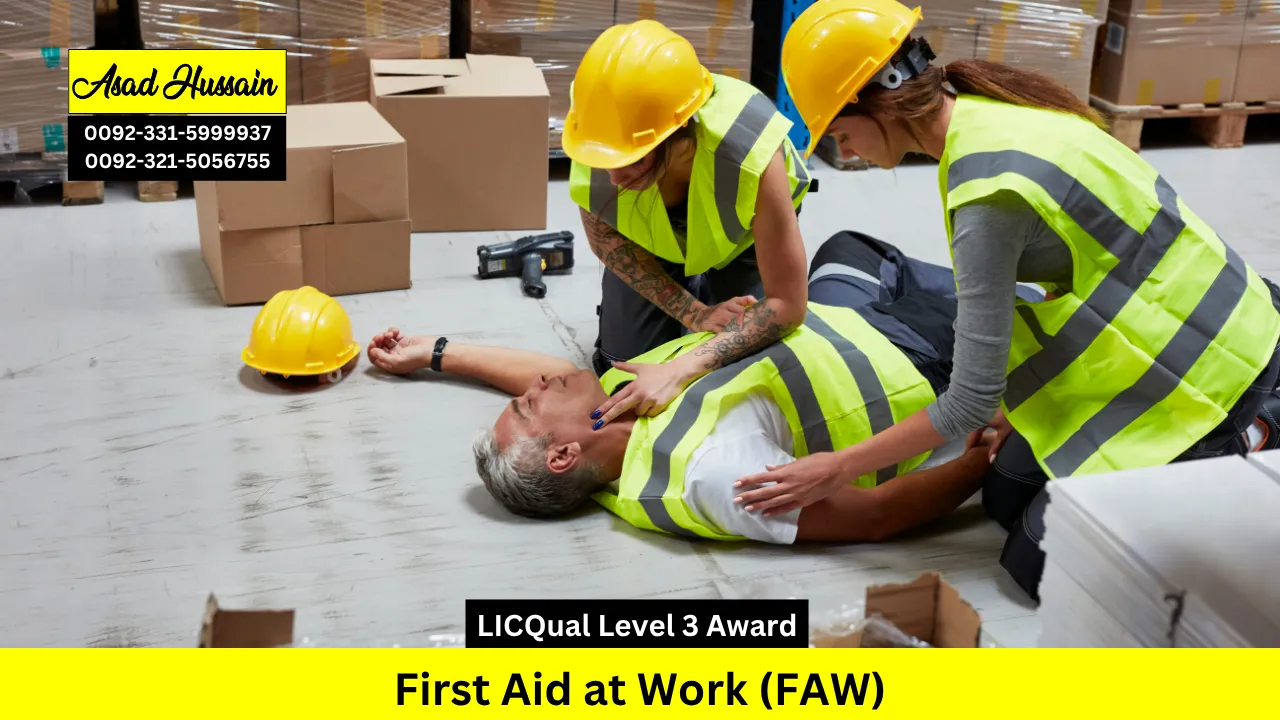 LICQual Level 3 Award in First Aid at Work (FAW)