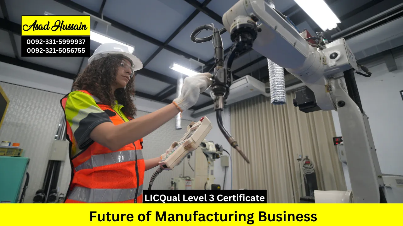 LICQual Level 3 Certificate in Future of Manufacturing Business