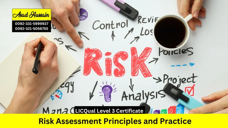 LICQual Level 3 Certificate in Risk Assessment Principles and Practice