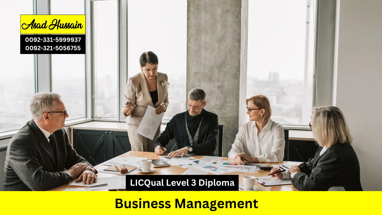 LICQual Level 3 Diploma in Business Management