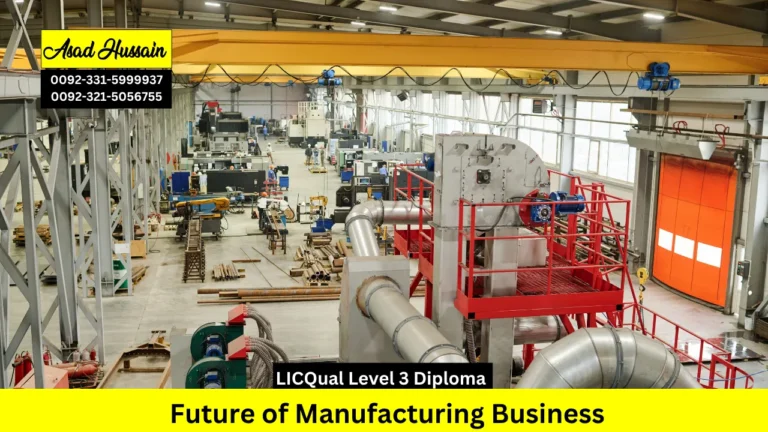 LICQual Level 3 Diploma in Future of Manufacturing Business