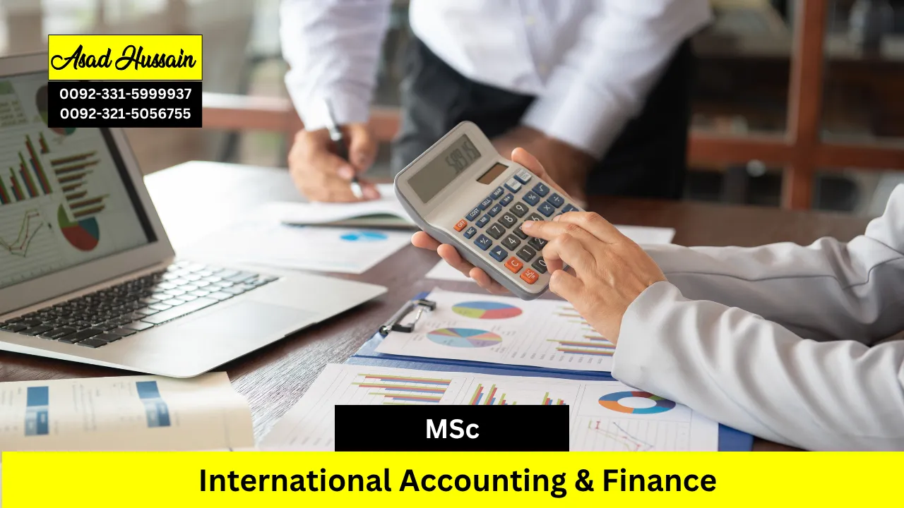 MSc International Accounting & Finance