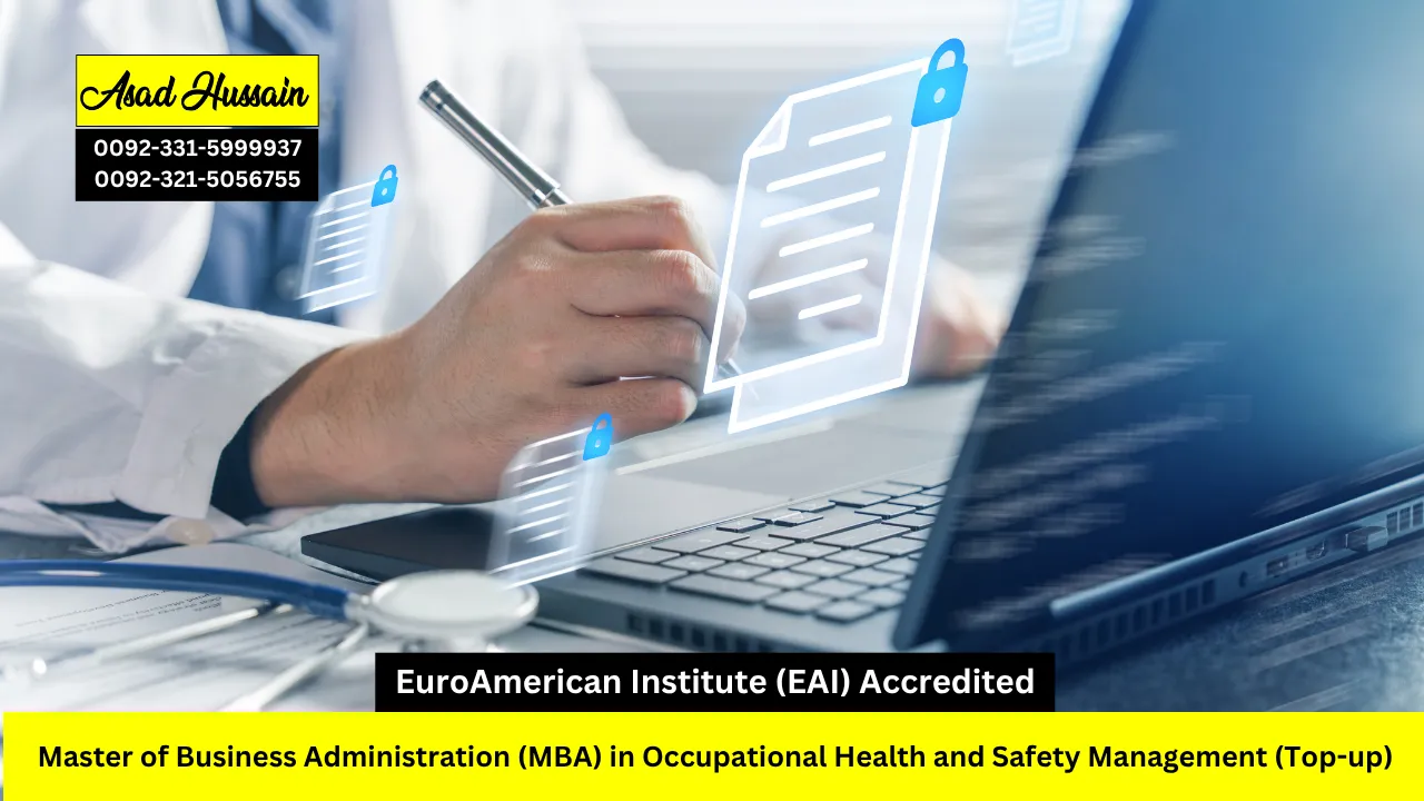 Master of Business Administration (MBA) in Occupational Health and Safety Management (Top-up)