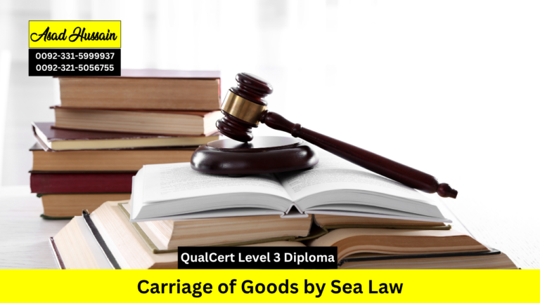QualCert Level 3 Diploma in Carriage of Goods by Sea Law